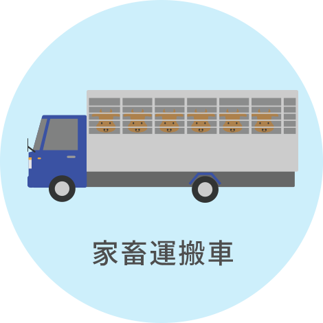 家畜運搬車